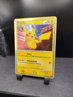 Pokemon TCG Pikachu (English) PW Pikachu World Collection Holo - Image 2