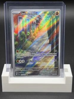 Sudowoodo 219/193 Paldea Evolved Illustration Rare Pokemon TCG NM Condition - Image 1