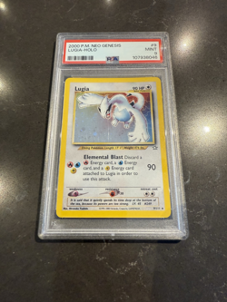 2000 Pokemon Neo Genesis Holo Lugia #9 PSA 9 MINT - Fresh Cert - Image 1