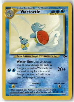 Wartortle ⭐ 15/18 Southern Islands 2001 Pokemon NM - Image 1