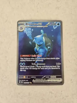 Blastoise ex 200/165 Special Illustration Rare S&V 151 2023 Pokemon NM #200 - Image 1