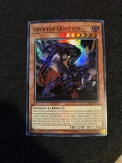 Overtex Qoatlus - 1st Edition - MP18-EN194 - Super Rare (NM) - Yugioh - Image 1