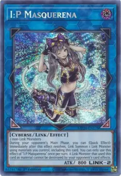 Yugioh! LP I:P Masquerena - MP20-EN178 - Prismatic Secret Rare - 1st Edition Lig - Image 1
