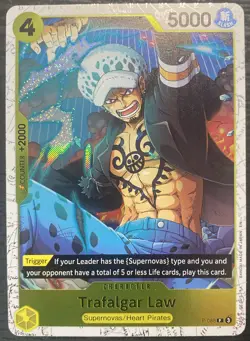 One Piece - Trafalgar Law (Pirate Foil) Promo P-088 - Premium Booster Best Vol.2 - Image 1