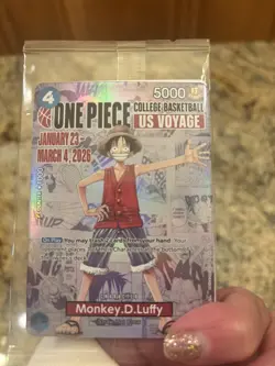 One Piece Monkey.D.Luffy College US Voyage Card - Image 3