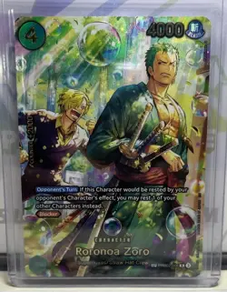 One Piece Roronoa Zoro SP PRB02-006 Alternative OP14 English NM - Image 1