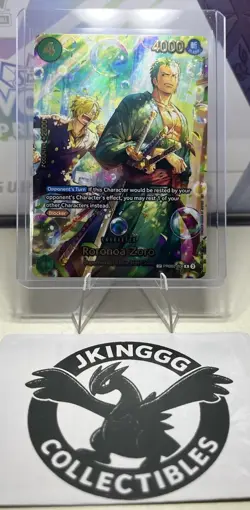 One Piece Roronoa Zoro SP PRB02-006 Alternative OP14 English NM - Image 2