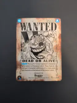 One Piece TCG Buggy Wanted SP OP09-051 NM - Image 1