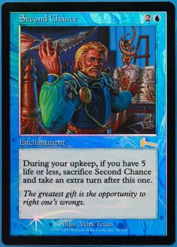 Second Chance FOIL Urza's Legacy PLD (Reserved List MTG Card) (509570) ABUGames - Image 1