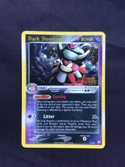 Pokemon Cards: EX Team Rocket Returns Reverse Holo: Dark Slowking 9/109 - Image 1