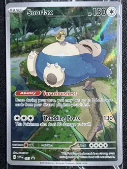 Snorlax 051 Sv: Scarlet & Violet Promo Cards Holo - Image 1