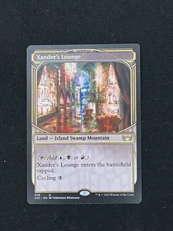 Xander's Lounge (Showcase) Streets of New Capenna Regular MTG Card NM ! Clean - Image 1