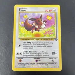 Fossil Set Eevee 51/64 Pokemon Card - Image 1