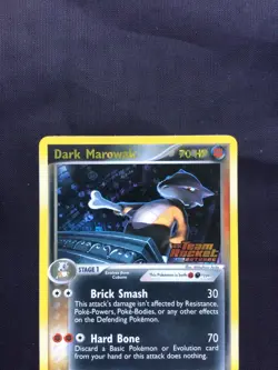 Pokemon Cards: EX Team Rocket Returns Reverse Holo: Dark Marowak 7/109 - Image 2