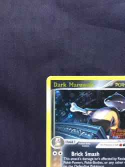 Pokemon Cards: EX Team Rocket Returns Reverse Holo: Dark Marowak 7/109 - Image 3