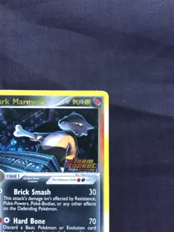 Pokemon Cards: EX Team Rocket Returns Reverse Holo: Dark Marowak 7/109 - Image 4