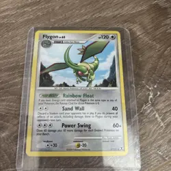 Pokemon TCG Flygon 5/111 Holo Rare Card Rising Rivals 2009 - Moderately Played - Image 4