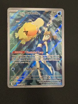Misty's Psyduck Holo Illustration Rare Card 193/182 Sv10: Destined Rivals - Image 1