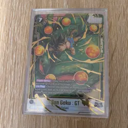 Dragon Ball Super Bandai Son Goku GT SCR Foil Battle Card FB07-122 Triple Strike - Image 1