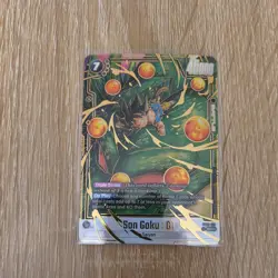 Dragon Ball Super Bandai Son Goku GT SCR Foil Battle Card FB07-122 Triple Strike - Image 2