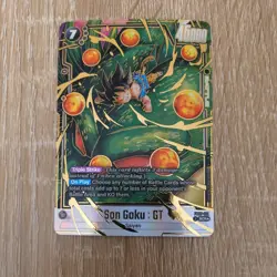 Dragon Ball Super Bandai Son Goku GT SCR Foil Battle Card FB07-122 Triple Strike - Image 3