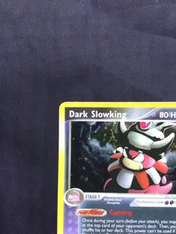 Pokemon Cards: EX Team Rocket Returns Rare Holo: Dark Slowking 9/109 - Image 3