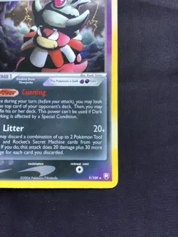 Pokemon Cards: EX Team Rocket Returns Rare Holo: Dark Slowking 9/109 - Image 5