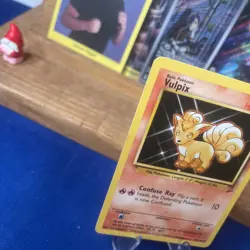 Vulpix Non-Holo 2000 WOTC Pokemon Card 99/130 Base 2 Set LP Vintage Common TCG - Image 2