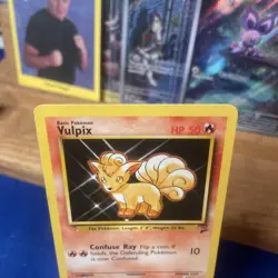 Vulpix Non-Holo 2000 WOTC Pokemon Card 99/130 Base 2 Set LP Vintage Common TCG - Image 3