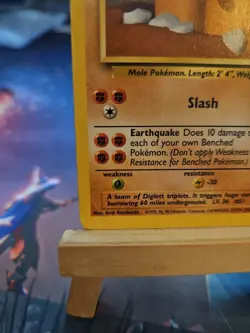 Pokemon TCG Dugtrio Base Set 2 Unlimited Rare Card 23/130 LP+ Clean - Image 5