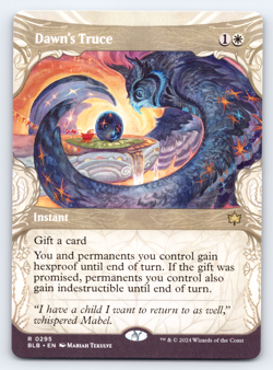 Dawn's Truce Showcase - Bloomburrow - MTG - Image 1