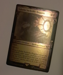 Lobelia Sackville-Baggins Scrolls FOIL NM/M LOTR Lord of the Rings Commander MTG - Image 1