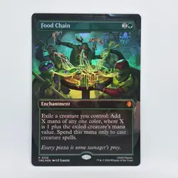 Food Chain P 0133 Promo Magic the Gathering TMNT (FOIL) - Image 1