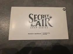 Sheldon's Spellbook Foil Sealed - Secret Lair Drop MTG - Teferi's Protection - Image 1