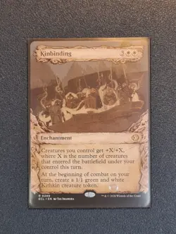 MTG Kinbinding - Showcase - Lorwyn Eclipsed - ECL - NM+ - Image 1