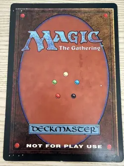 6x9 MTG Black Lotus Oversized 1996 Scrye Promo - Sleeved & Boarded (damaged) - Image 2