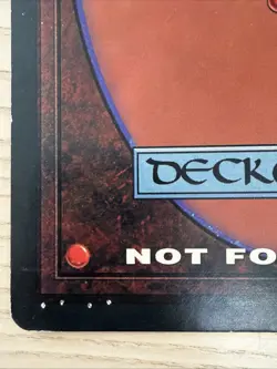 6x9 MTG Black Lotus Oversized 1996 Scrye Promo - Sleeved & Boarded (damaged) - Image 4