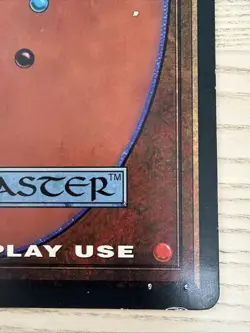 6x9 MTG Black Lotus Oversized 1996 Scrye Promo - Sleeved & Boarded (damaged) - Image 5