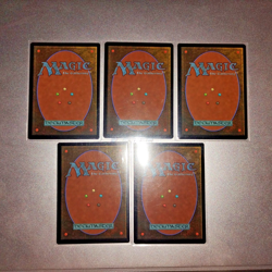 MtG Magic the Gathering, MH2 Set of 5 Fetchlands, Arid Mesa, Marsh Flats - Image 2