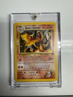 Pokemon TCG Blaine's Charizard 2/132 Gym Challenge Holo Rare - Image 1