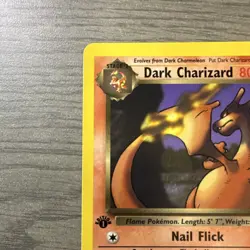 Pokemon TCG Team Rocket 1st Edition Dark Charizard, Charmeleon, Charmander Lot - Image 2