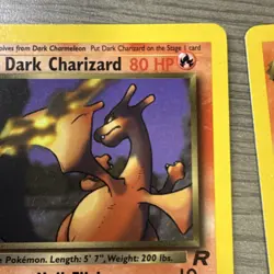 Pokemon TCG Team Rocket 1st Edition Dark Charizard, Charmeleon, Charmander Lot - Image 3