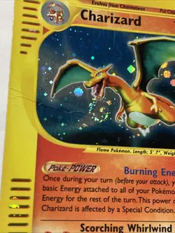 2002 Expedition Charizard Holo Hyper Beam SWIRL🌀 #6 WOTC EReader Pokemon TCG HP - Image 4