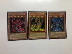 USA Seller Yugioh Sacred Beast Set Raviel Uria Hamon Ultra SOI-En001 002 003 HP - Image 1