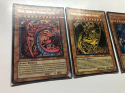 USA Seller Yugioh Sacred Beast Set Raviel Uria Hamon Ultra SOI-En001 002 003 HP - Image 2