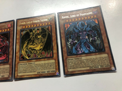 USA Seller Yugioh Sacred Beast Set Raviel Uria Hamon Ultra SOI-En001 002 003 HP - Image 3