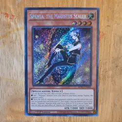 Yu-Gi-Oh! Konami Spenta the Magistus Sealer Holo Secret Rare 1st Ed BPRO… - Image 1