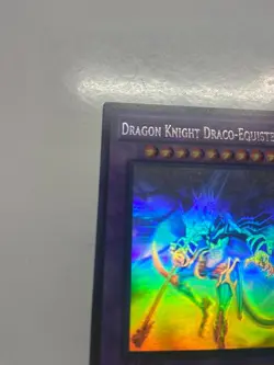 USA Seller Yugioh Dragon Knight Draco-Equiste DREV-EN038 1st Ed Ghost Rare VLP - Image 3