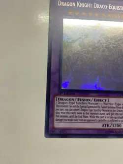 USA Seller Yugioh Dragon Knight Draco-Equiste DREV-EN038 1st Ed Ghost Rare VLP - Image 5
