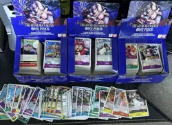 ONE PIECE TCG 300 CARDS PLUS. BULK LOT INSTANT COLLECTION NM/M ENGLISH - Image 1